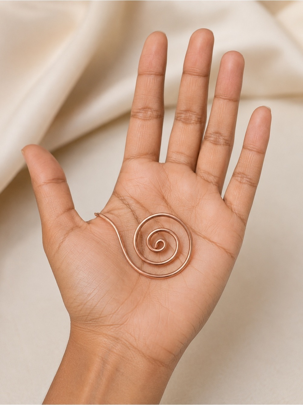 Spiral Copper Cuff